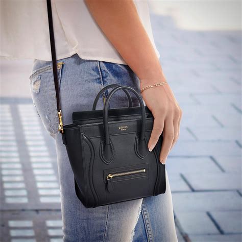 celine luggage nano authenticate|Celine shoulder luggage tote price.